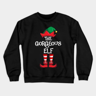 Gorgeous Elf Matching Family Christmas Crewneck Sweatshirt